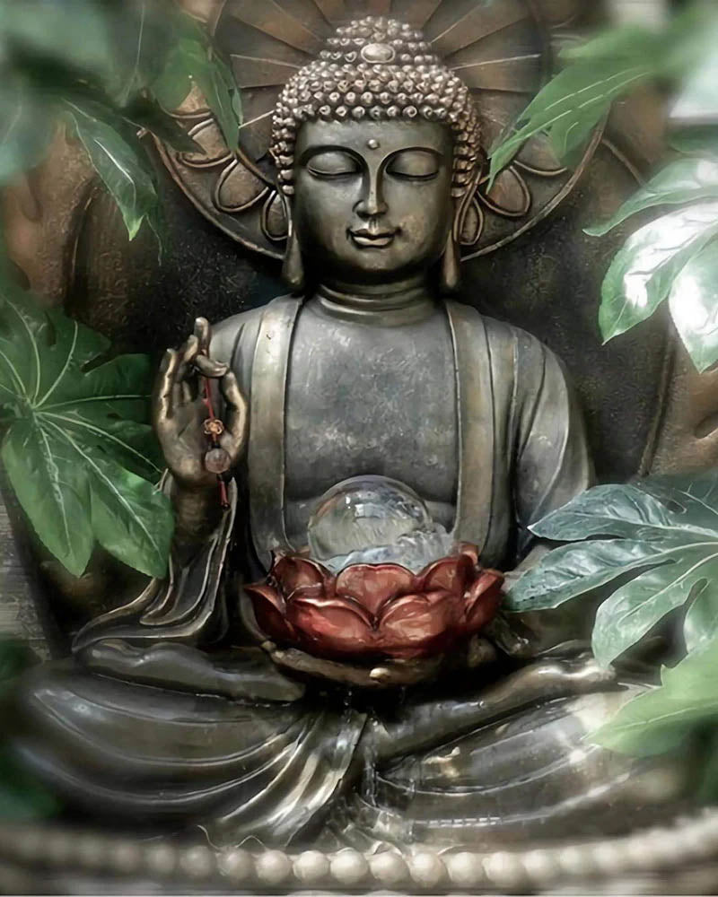 Buddha statue in peace