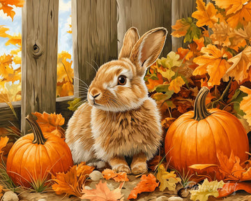 Bunny and Pumpkins