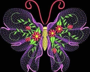 Butterfly abstract