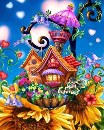 Castle on Sunflowers