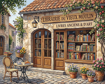 Charming French Bookshop