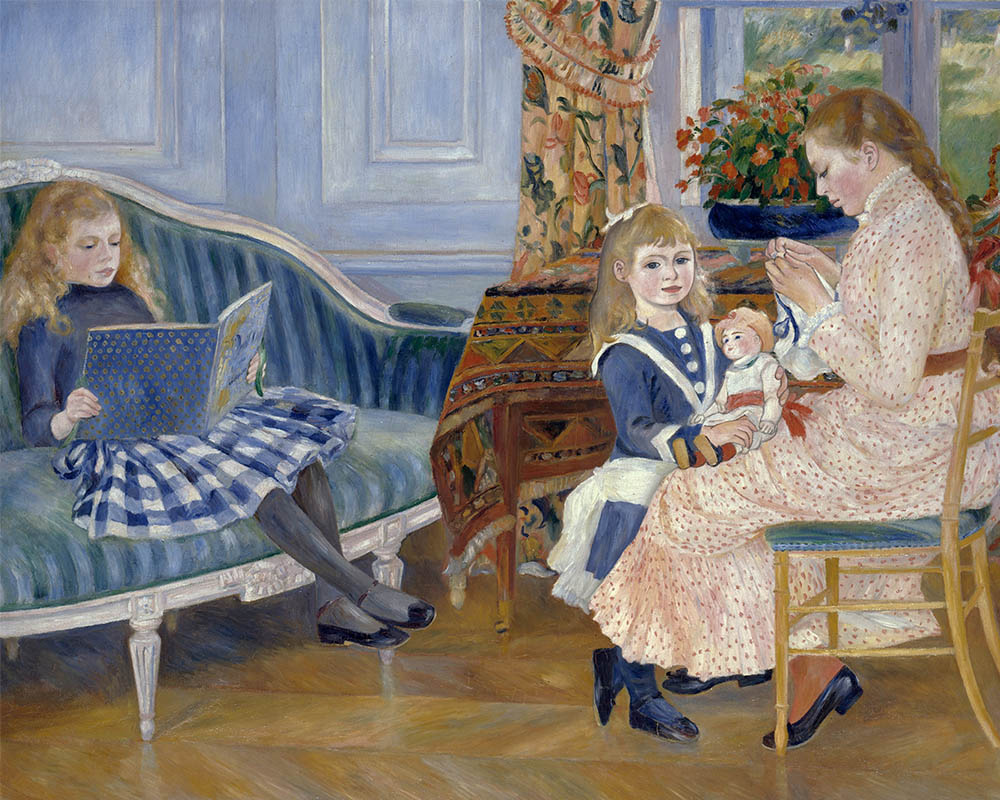 Children's Afternoon at Wargemont - Renoir