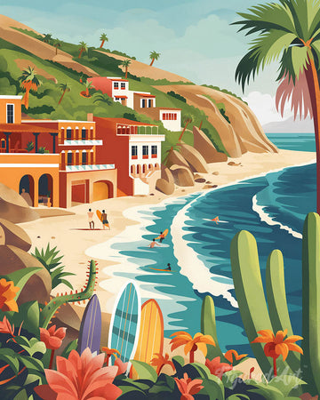 Coastal surfing