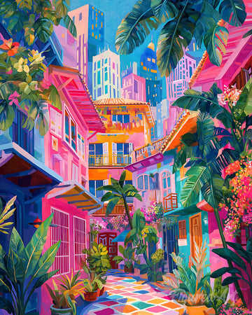 Colorful Neighborhood
