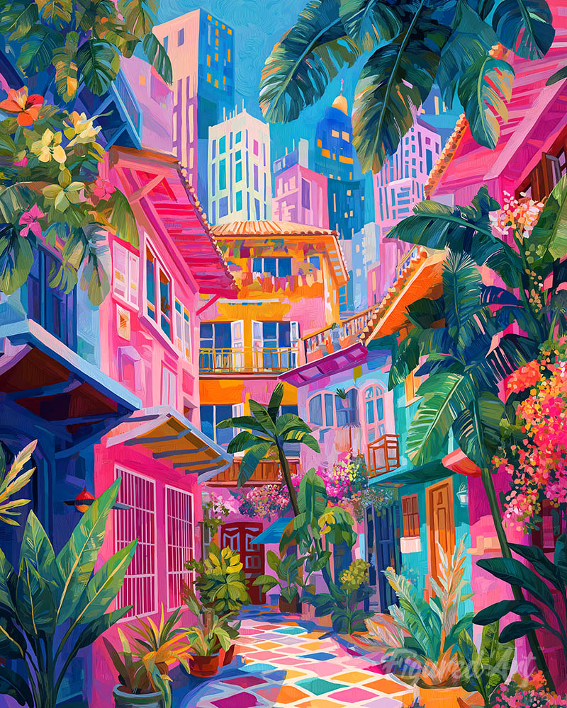 Colorful Neighborhood