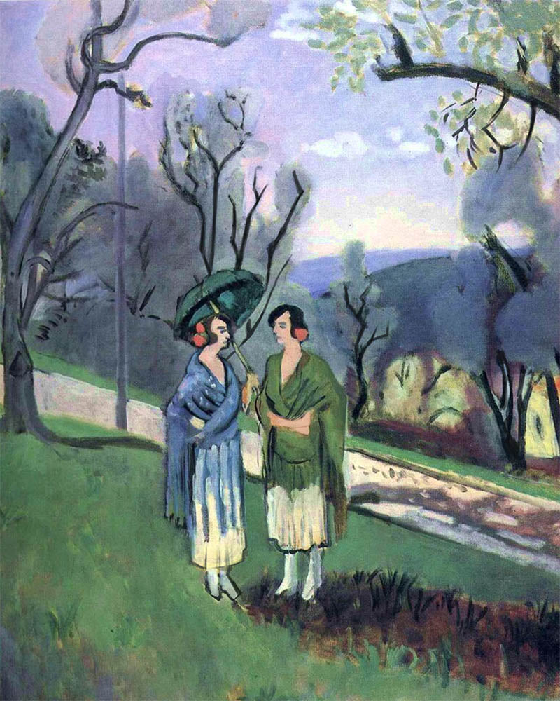 Conversation under the Olive Trees - Matisse