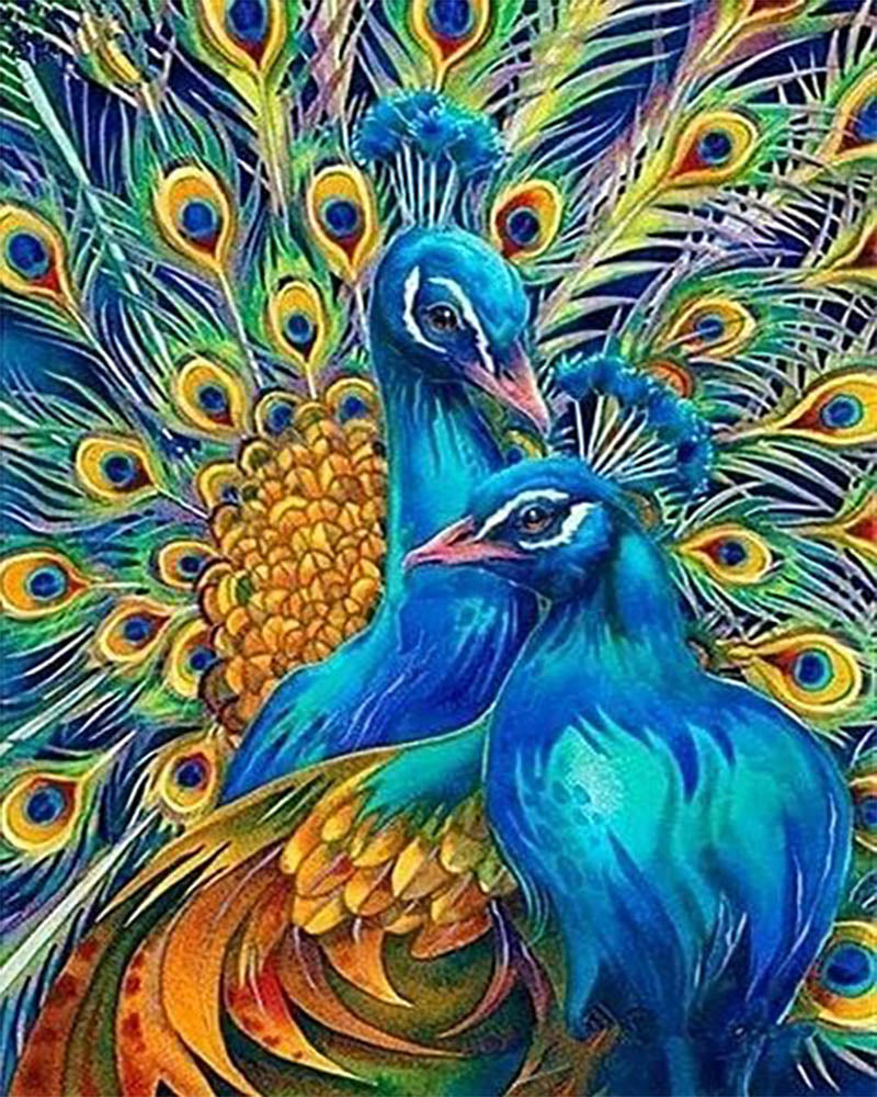 Couple of Peacocks