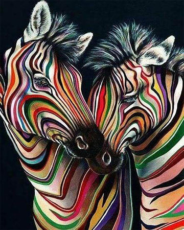 Couple of zebras