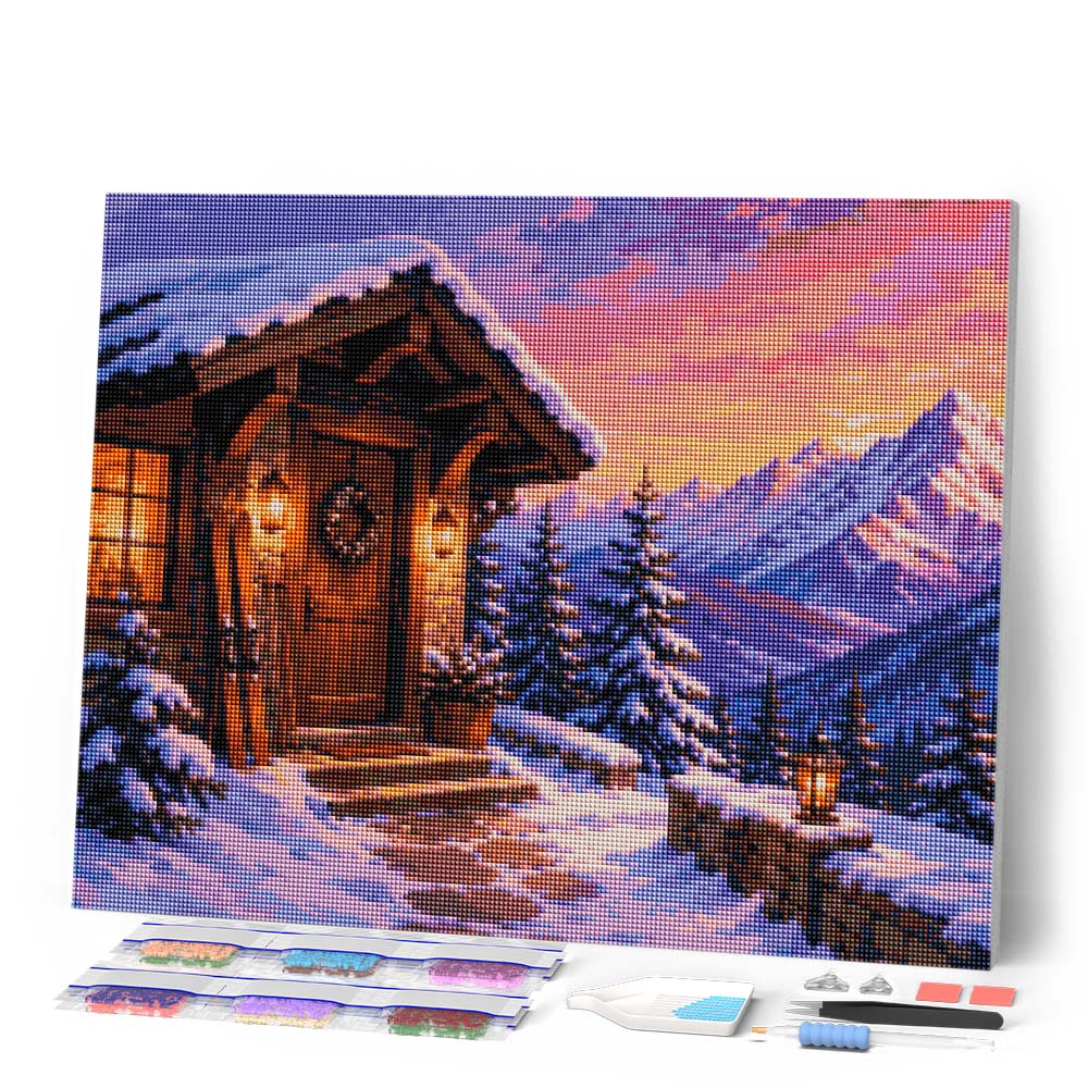 Cozy Winter Cabin