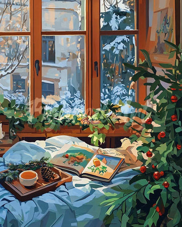 Cozy Winter in Bed