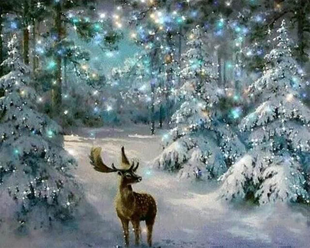 Deer in Winter