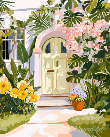 Doorway of Flowers