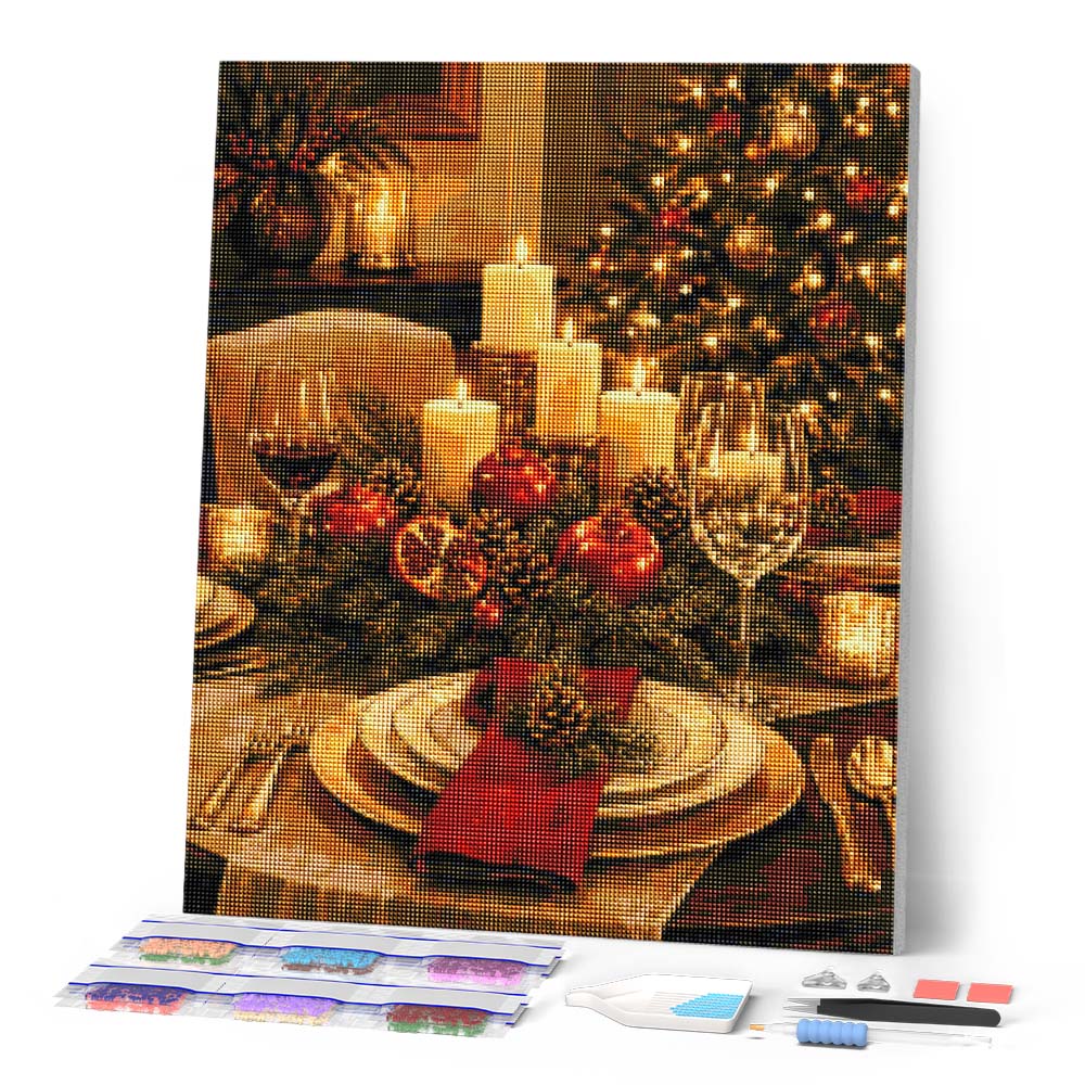 Elegant Christmas Table