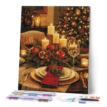 Elegant Christmas Table