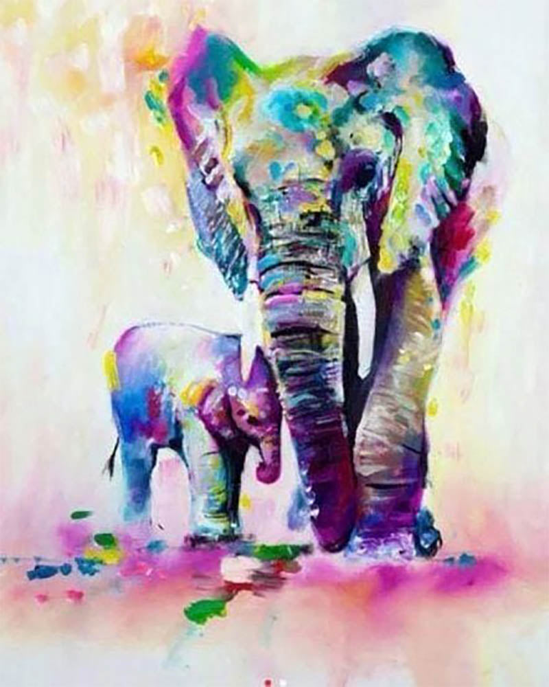 Elephant and calf