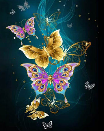 Fairy Butterflies in Colors