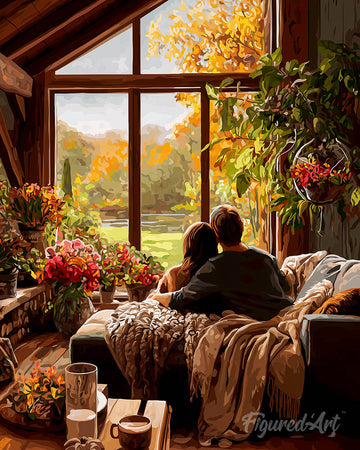 Fall Morning Embrace