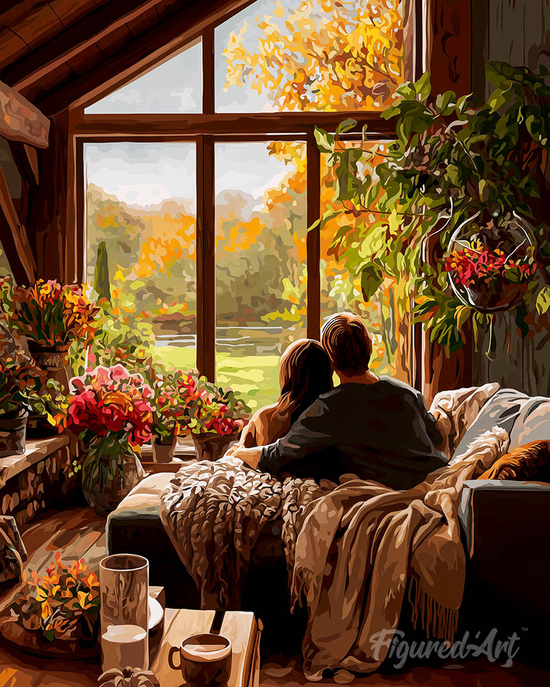 Fall Morning Embrace