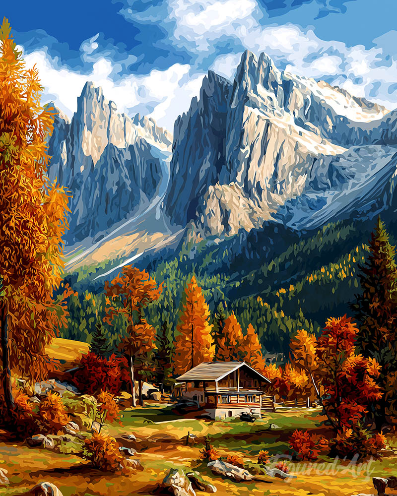 Fall in the Dolomites