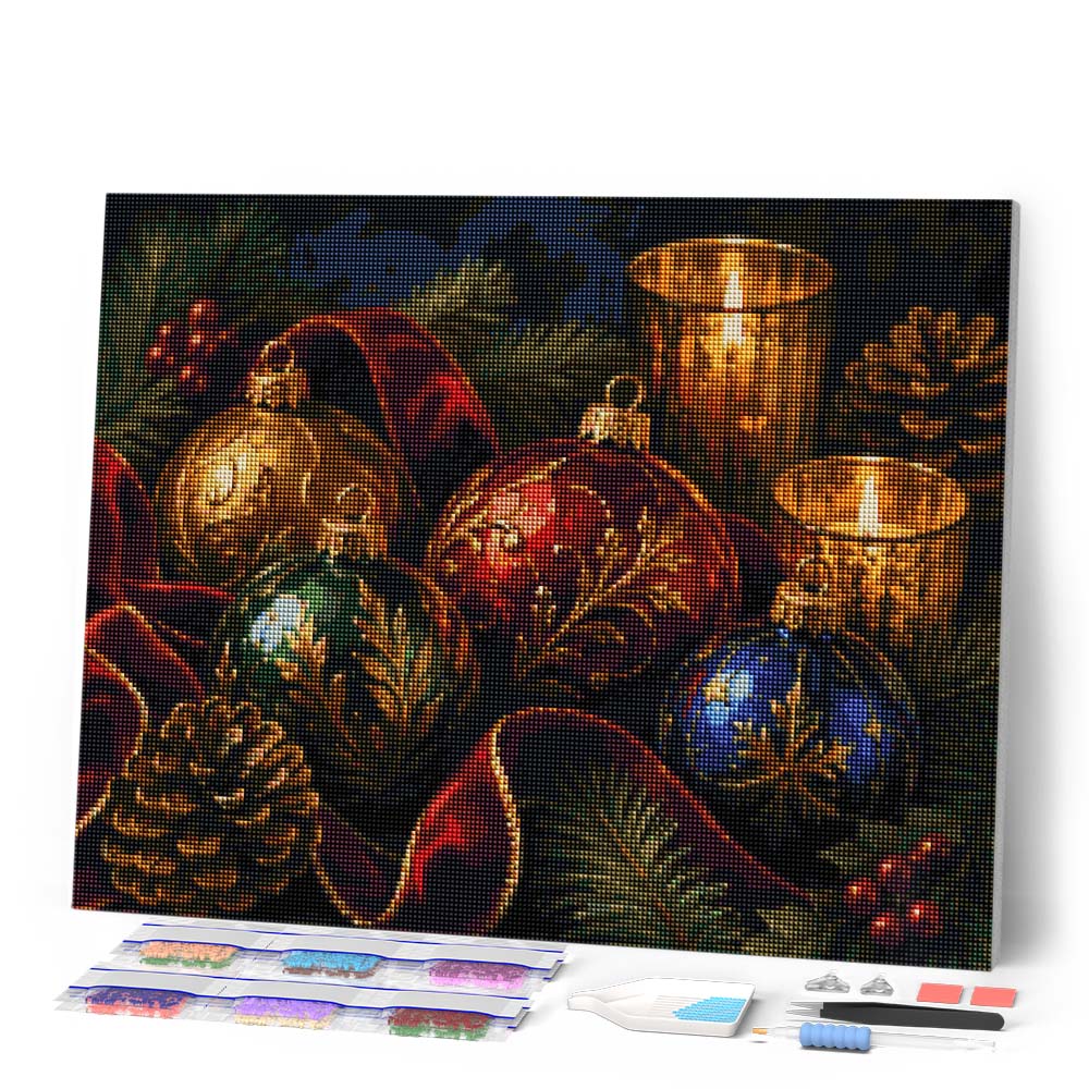 Festive Christmas Baubles