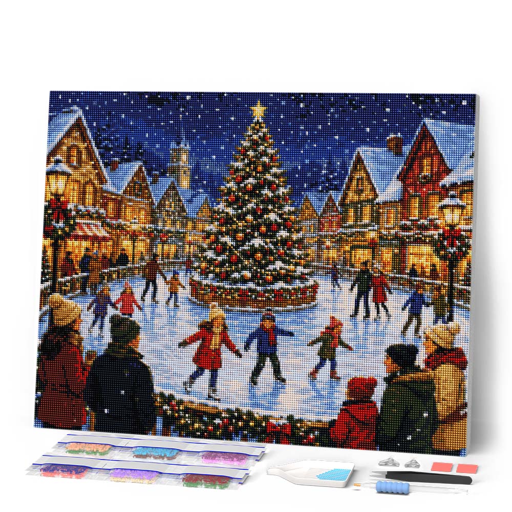 Festive Christmas Square