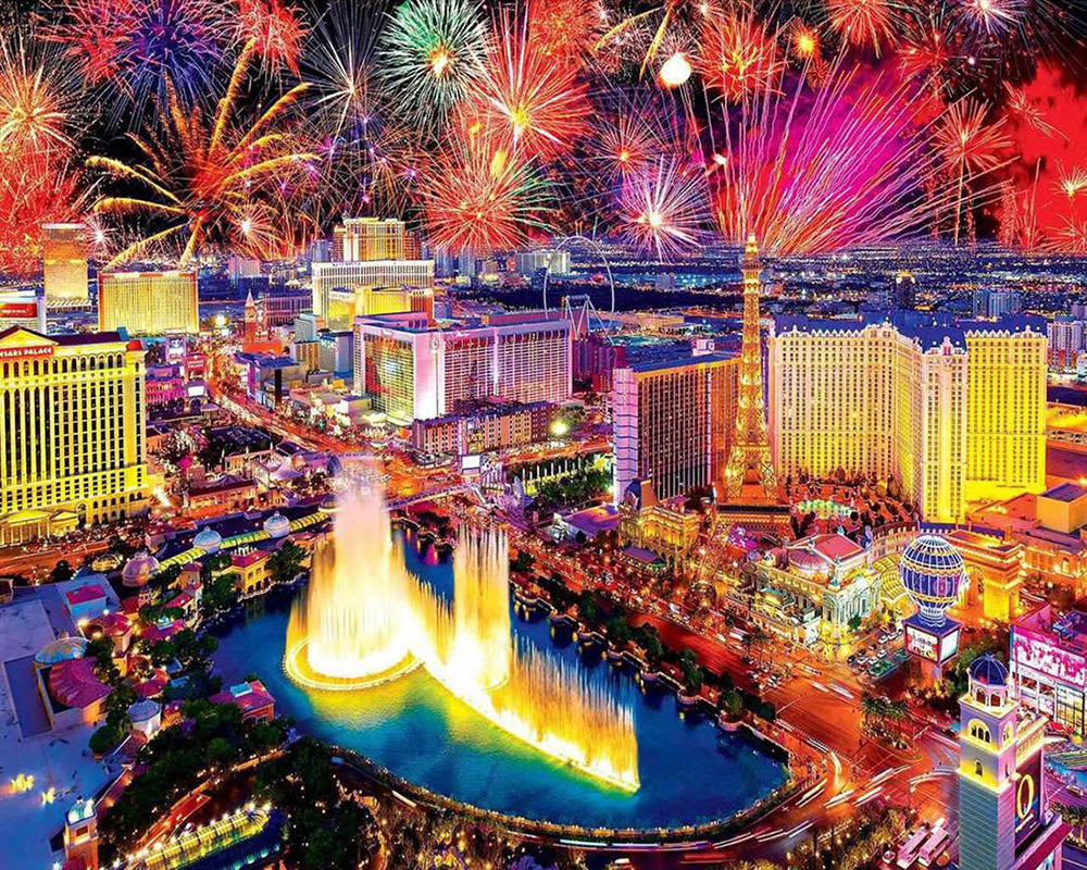 Fireworks in Las Vegas