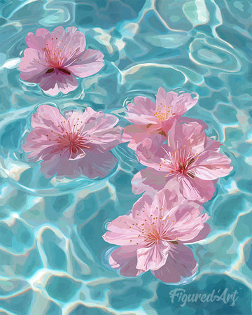 Floating Cherry Bloom