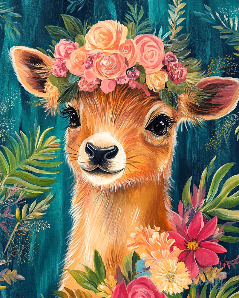 Floral Fawn