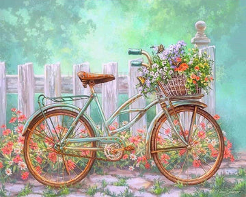 Flower-filled Bicycle