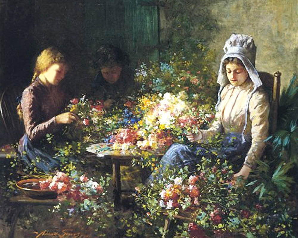 Flower Sellers - Abbott Fuller Graves