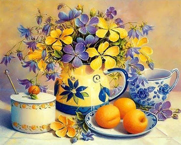 Flowers and Apricots