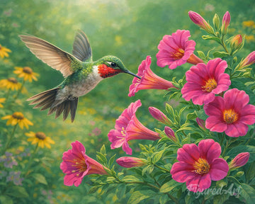 Fluttering Hummingbird