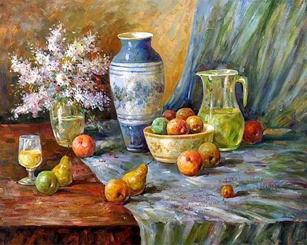 Fruits on table