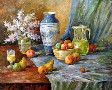 Fruits on table