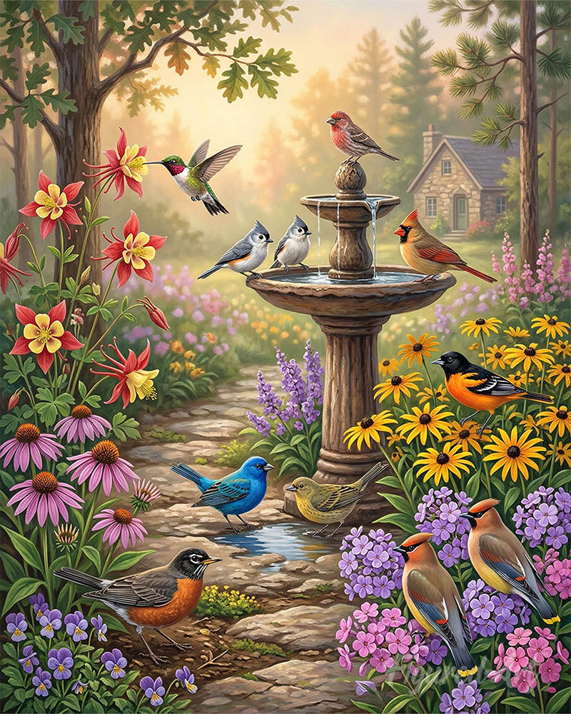 Garden Fountain Symphony