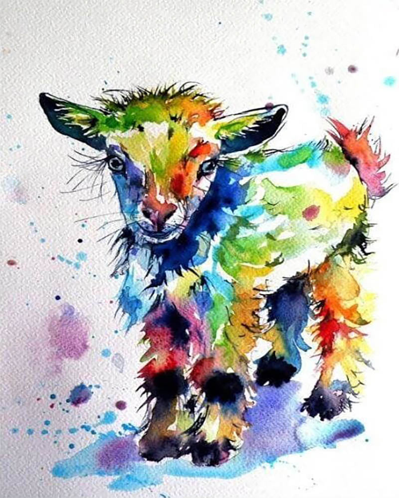Goat Pop Art