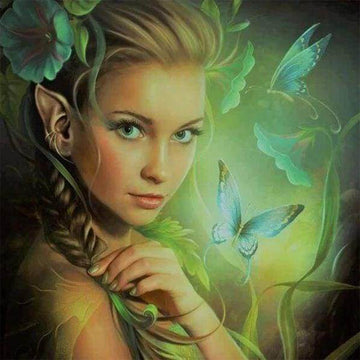 Goddess and Butterflies