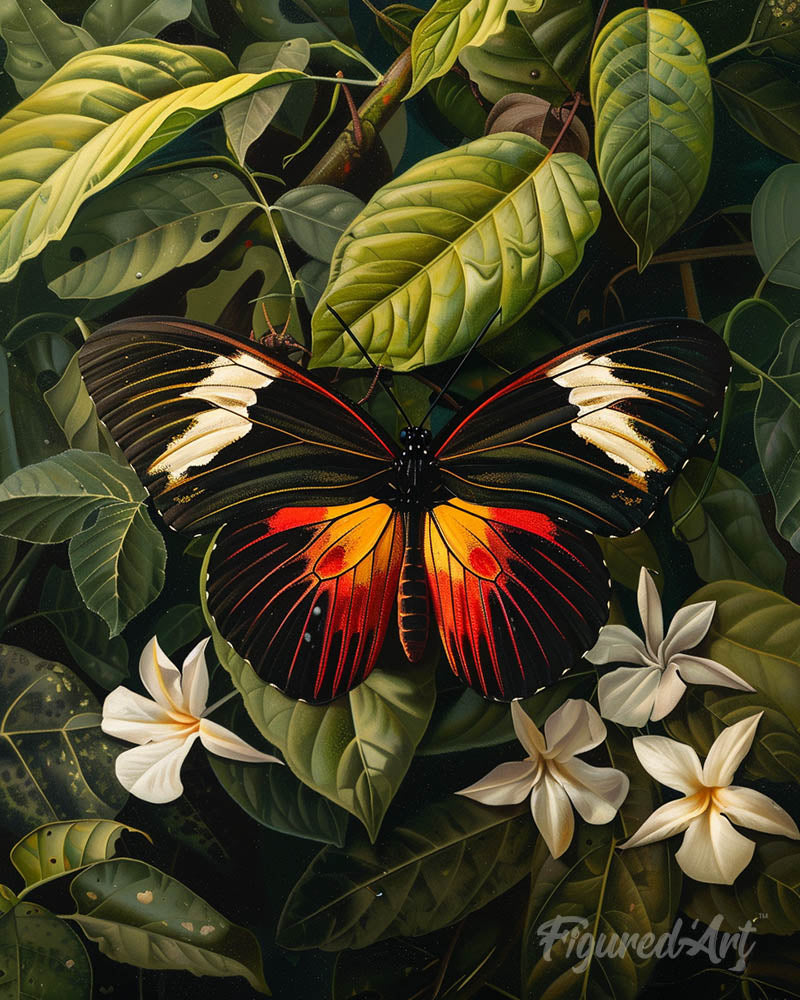 Heliconius Erato Butterfly