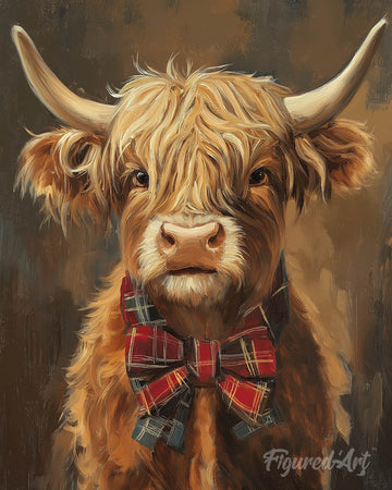 Highland Cow Gentleman