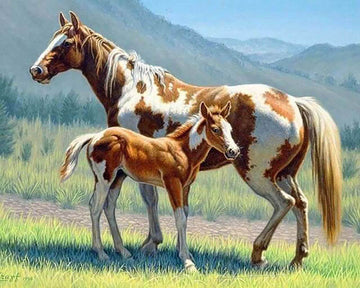 Horse and Foal