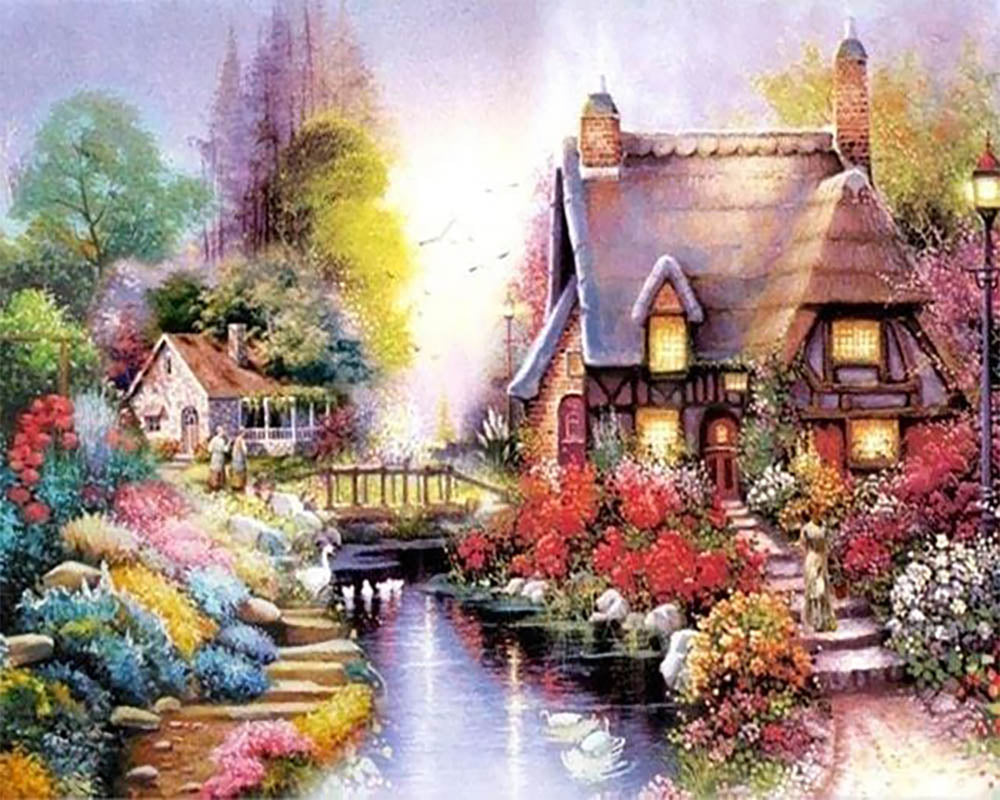 House and River
