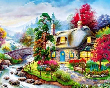 House near small River