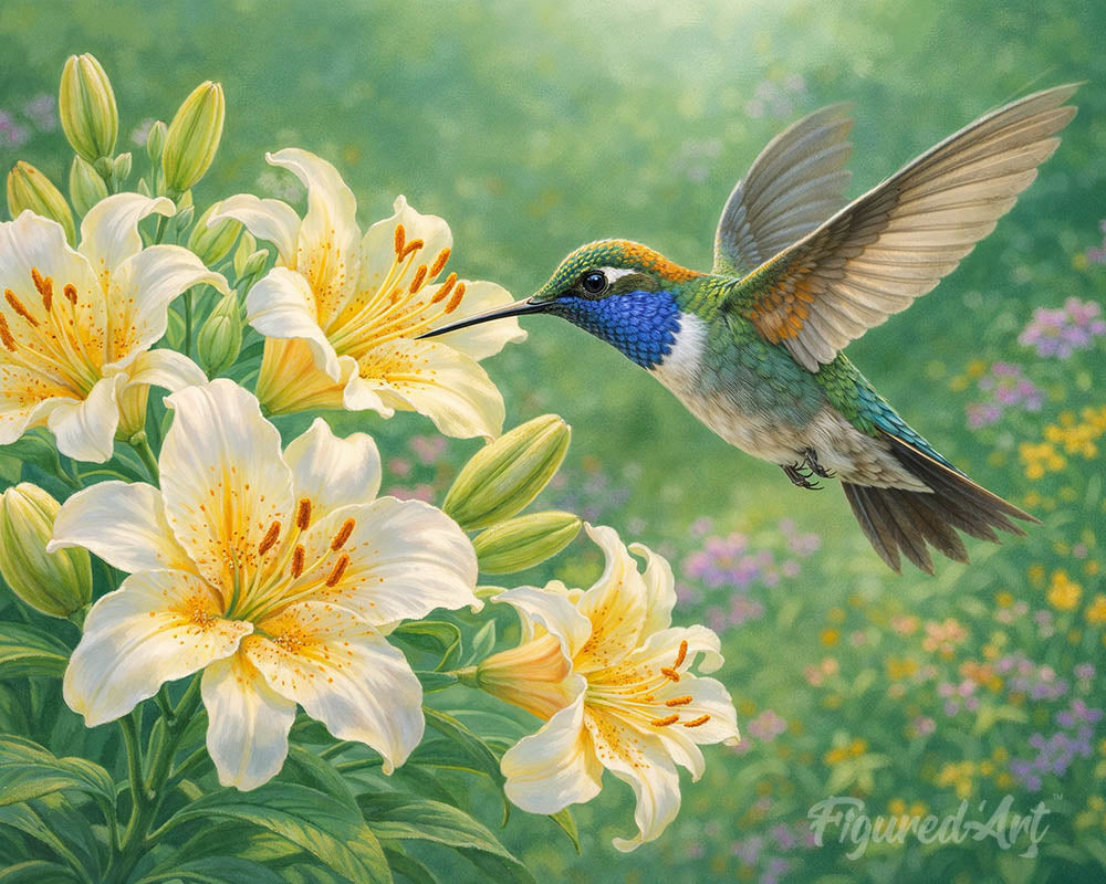 Hummingbird in Bloom