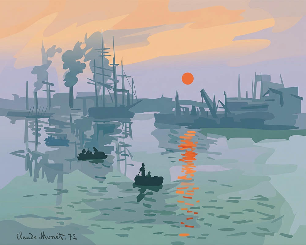 Impression, Sunrise - Monet