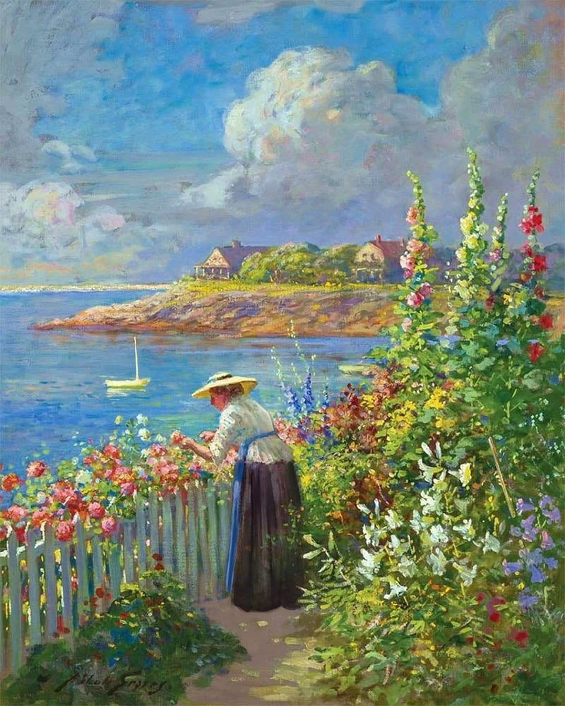In the Garden - Abbott Fuller Graves