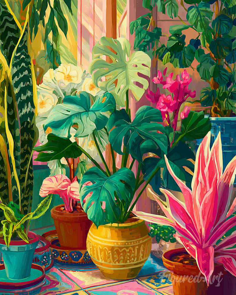Indoor Tropical Garden