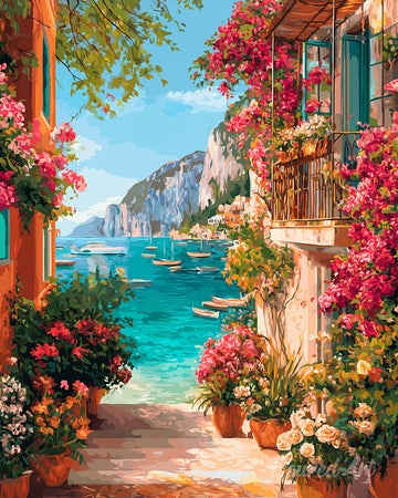 Italian Riviera View