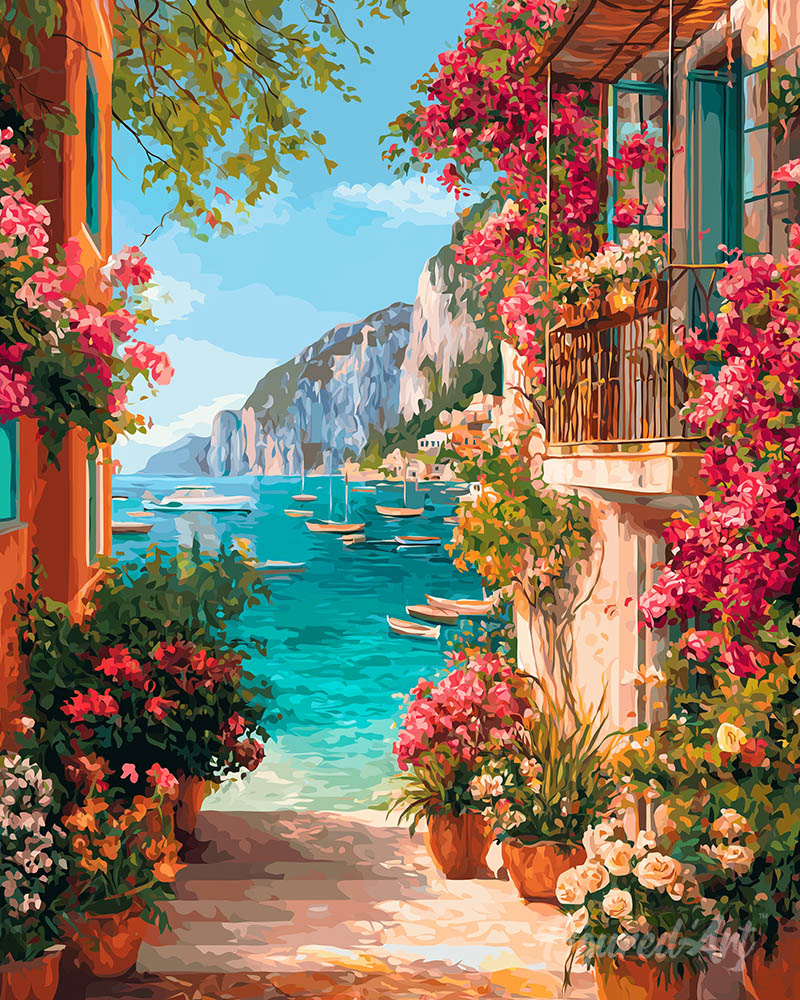 Italian Riviera View