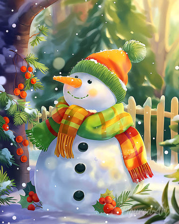 Joyful Snowman