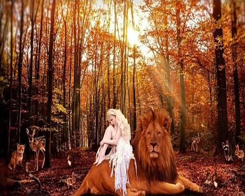 Lady and the Lion